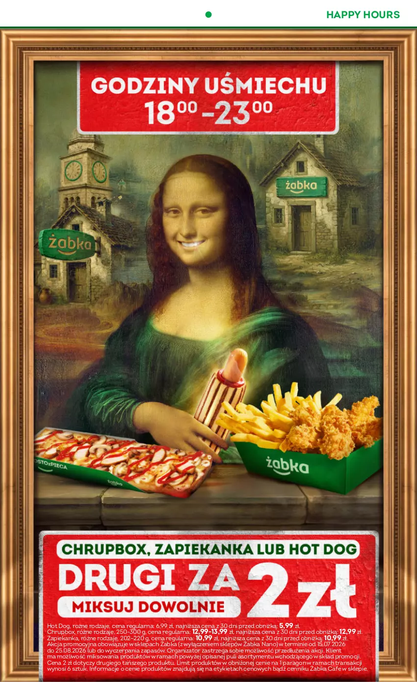 Gazetka promocyjna Żabka - gazetka-promocyjna-31-32-2026 - ważna 29.07 do 11.08.2026 - strona 4 - produkty: Hot dog, Rama, Tran, Zapiekanka