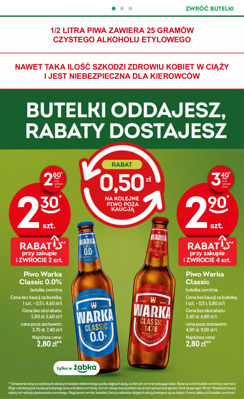 Gazetka promocyjna Żabka - gazetka-promocyjna-31-32-2026 - ważna 29.07 do 11.08.2026 - strona 40 - produkty: Gra, Mus, Olej, Piec, Piwa, Piwo, Sok, Warka