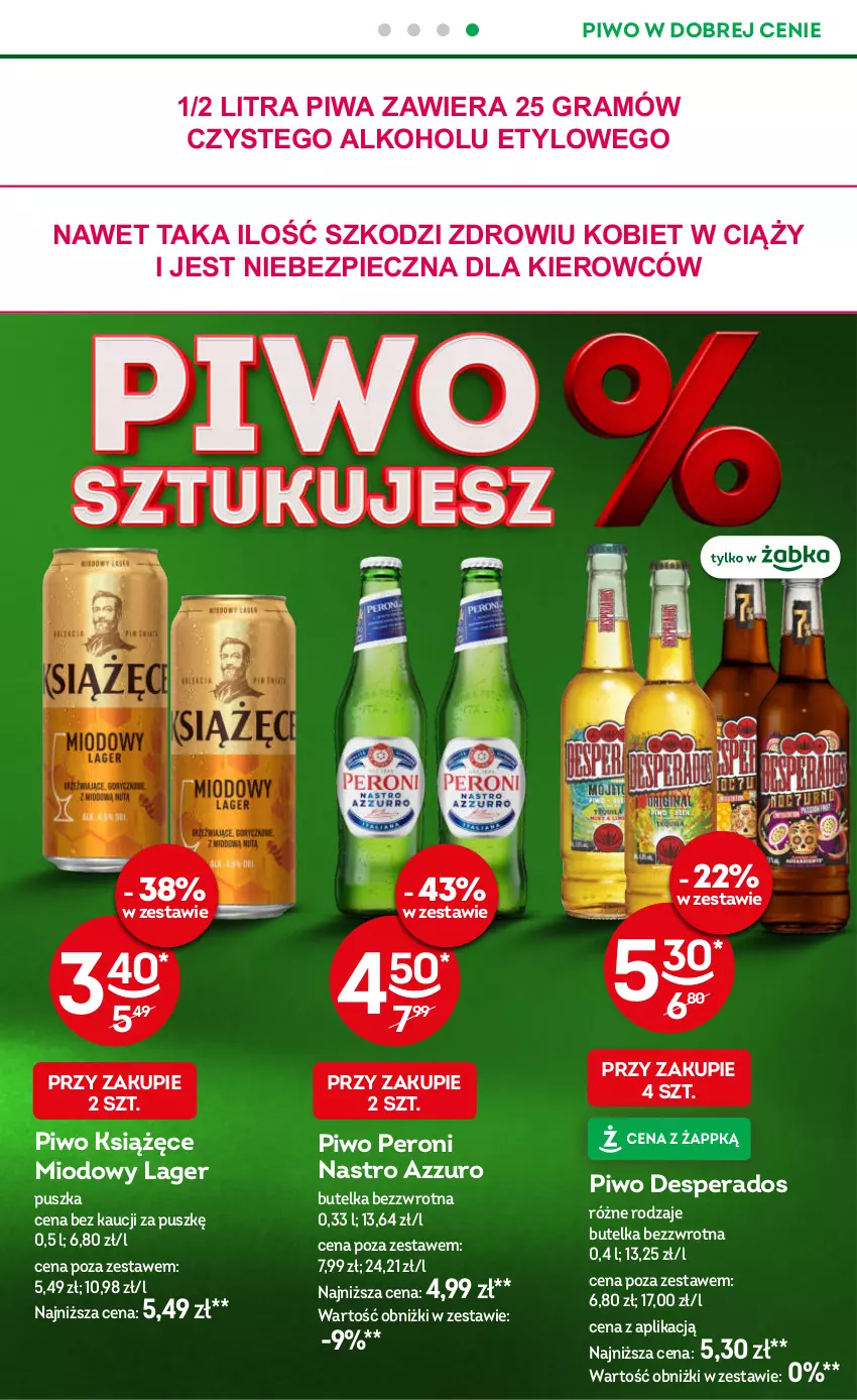 Gazetka promocyjna Żabka - gazetka-promocyjna-31-32-2026 - ważna 29.07 do 11.08.2026 - strona 46 - produkty: Desperados, Gra, Książęce, Piec, Piwa, Piwo