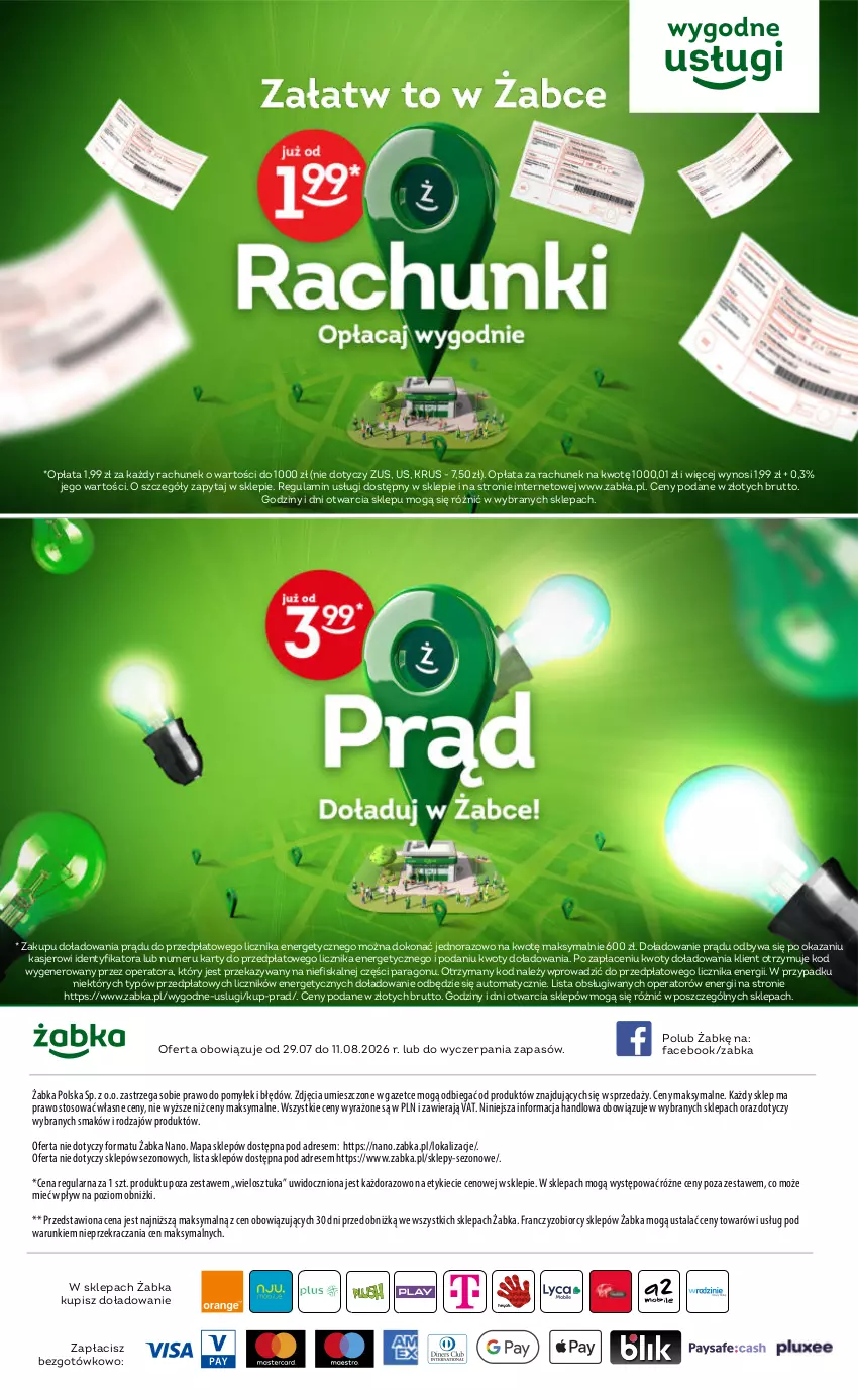 Gazetka promocyjna Żabka - gazetka-promocyjna-31-32-2026 - ważna 29.07 do 11.08.2026 - strona 90 - produkty: Dres, Fa, Kalendarz