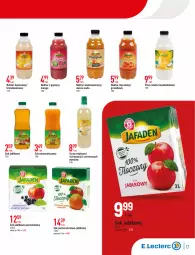 Gazetka promocyjna E Leclerc - Gazetka - ważna od 25.02 do 25.02.2023 - strona 17 - produkty: Sok pomarańczowy, Sok, Por, Nektar bananowy, Sok jabłkowy, Syrop, Owoce, Mango, Nektar, Fa