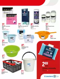Gazetka promocyjna E Leclerc - Gazetka - ważna od 25.02 do 25.02.2023 - strona 23 - produkty: Ser, Kosz, Serwetki, Pojemnik, Wiadro, Znicz, Cedzak, Olej, Miska, Wkład olejowy