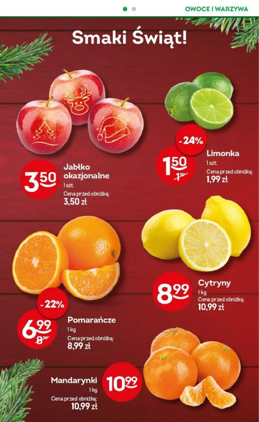 Gazetka promocyjna Żabka - ważna 18.12.2024 do 01.01.2025 - strona 24 - produkty: Cytryny, Limonka, Pomarańcze