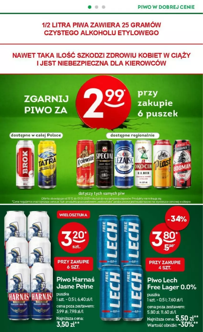 Gazetka promocyjna Żabka - ważna 18.12.2024 do 01.01.2025 - strona 31 - produkty: Gra, Piec, Piwa, Piwo