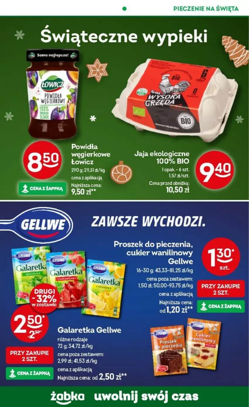 Gazetka promocyjna Żabka - ważna 18.12.2024 do 01.01.2025 - strona 58 - produkty: Gala, Galaretka, Jaja, Piec, Proszek do pieczenia