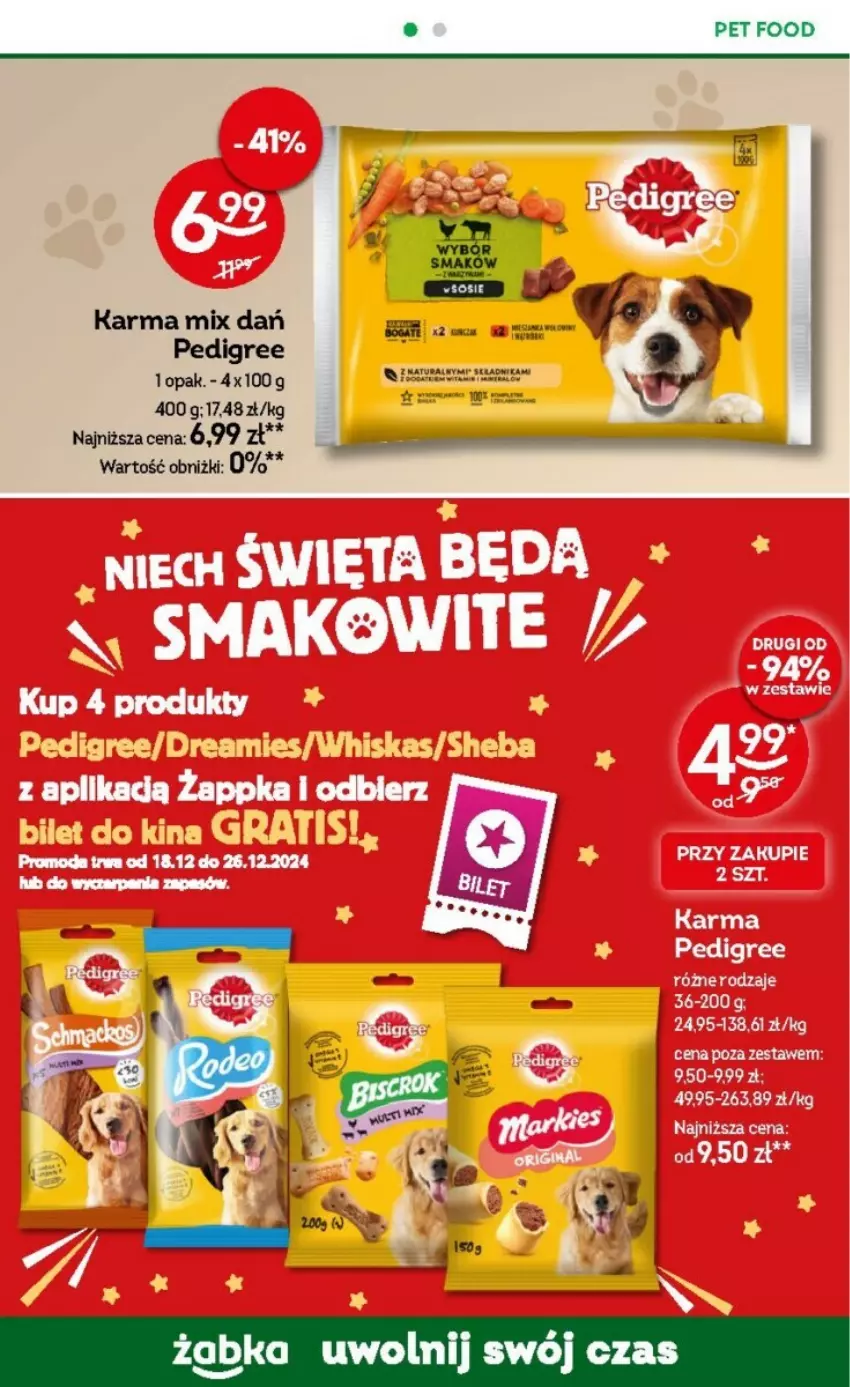 Gazetka promocyjna Żabka - ważna 18.12.2024 do 01.01.2025 - strona 66 - produkty: Pedigree