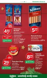 Gazetka promocyjna Żabka - Gazetka - ważna od 01.01 do 01.01.2025 - strona 41 - produkty: Kurczak, Krakus, Sos, Gra, Parówki, Kawa, Graal, Berlinki