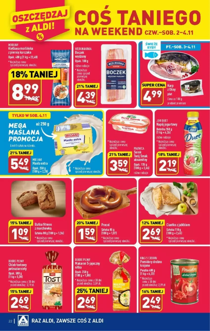 Gazetka promocyjna Aldi - ważna 30.10 do 04.11.2023 - strona 15 - produkty: Masło