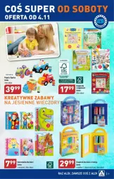 Gazetka promocyjna Aldi - Gazetka - ważna od 04.11 do 04.11.2023 - strona 29 - produkty: Kolorowanka, Klej, Pojazd, Dzieci