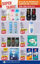Gazetka promocyjna Aldi - Gazetka - ważna od 04.11 do 04.11.2023 - strona 4 - produkty: Dezodorant, Balsam do ciała, O nas, Discreet, Szampon, Mleko, BEBILON