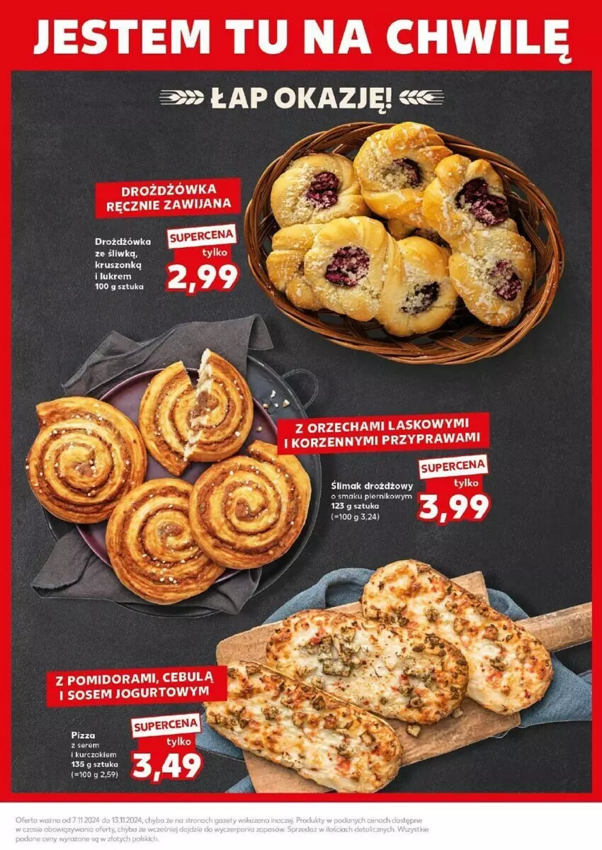 Gazetka promocyjna Kaufland - ważna 12.11 do 13.11.2024 - strona 11 - produkty: Fa, Jogurt, Kurczak, Piernik, Pizza, Sos