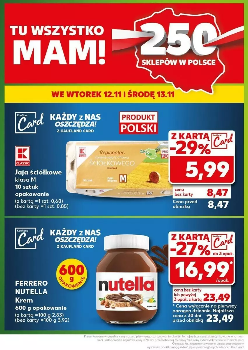 Gazetka promocyjna Kaufland - ważna 12.11 do 13.11.2024 - strona 12 - produkty: Jaja