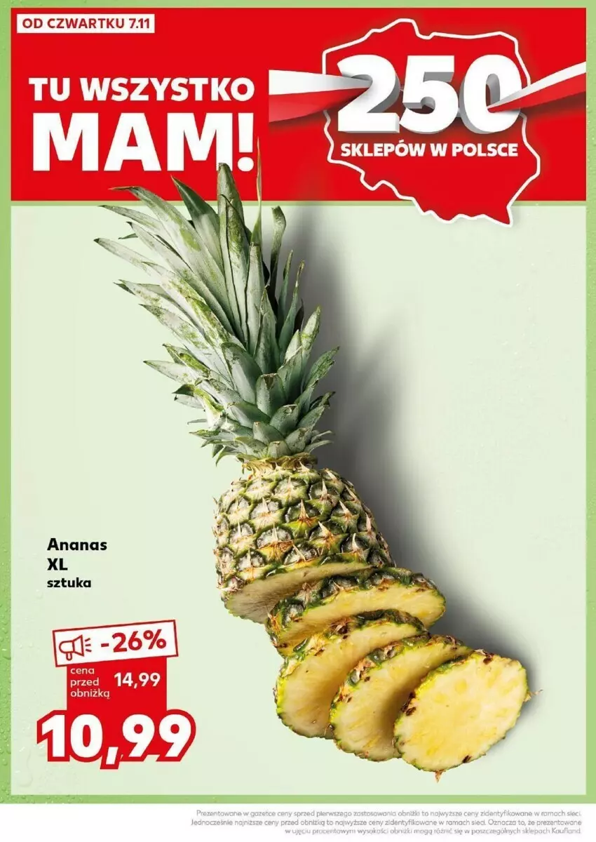 Gazetka promocyjna Kaufland - ważna 12.11 do 13.11.2024 - strona 23 - produkty: Ananas