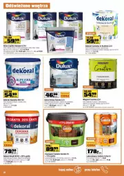 Gazetka promocyjna Obi - Gazetka OBI - Gazetka - ważna od 10.05 do 10.05.2021 - strona 20 - produkty: Por, Gra, Kuchnia, Cień, Farba lateksowa, Dekoral, Drzwi, Dulux, Lakier, Fa