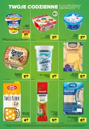 Gazetka promocyjna Carrefour - Gazetka Express - Gazetka - ważna od 16.01 do 16.01.2023 - strona 2 - produkty: Jogurt naturalny, Ser, Smakowita, Bell, Jogurt, Danonki, Kosz, Serek, Bieluch, Margaryna, Bakoma, Kubek, Bella, Kabanos, Jogobella, Olewnik, Lisner, Mleko