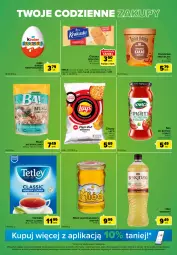 Gazetka promocyjna Carrefour - Gazetka Express - Gazetka - ważna od 16.01 do 16.01.2023 - strona 3 - produkty: Ciastka, Krakus, Sos, Mus, Ba!, Beskidzki, Chipsy, Kosz, Tetley, Owsianka, Miód, Herbata, Olej, Krakuski, Kinder, Bakalland