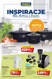 Gazetka promocyjna Makro - [Oferta promocyjna] Artykuły spożywcze i przemysłowe - Gazetka - ważna od 04.04 do 04.04.2022 - strona 26 - produkty: Top, Ser, Por, Gra, Mikser, Mieszadło, Szynka, Mikser ręczny, Maszynka, Fa