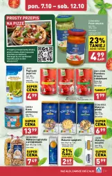 Gazetka promocyjna Aldi - Pełna oferta - Gazetka - ważna od 12.10 do 12.10.2024 - strona 17 - produkty: Makaron, Kawa, Pesto, Tagliatelle, Spaghetti, Pomidory, Pomidory krojone