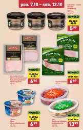 Gazetka promocyjna Aldi - Pełna oferta - Gazetka - ważna od 12.10 do 12.10.2024 - strona 7 - produkty: Sos, Gry, Pasztet, Szynka, Tuńczyk