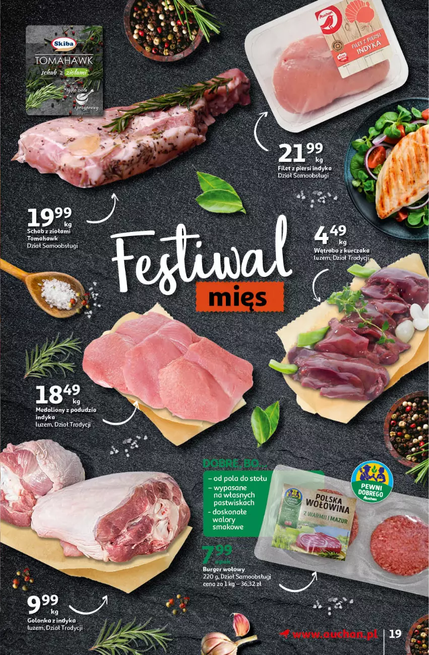 Gazetka promocyjna Auchan - przeNISKIE CENY na przebojowe marki Hipermarkety - ważna 10.02 do 16.02.2022 - strona 19 - produkty: Burger, Lion