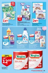 Gazetka promocyjna Auchan - przeNISKIE CENY na przebojowe marki Hipermarkety - Gazetka - ważna od 16.02 do 16.02.2022 - strona 31 - produkty: Rum, Gin, Papier, Proszek do prania, Papier toaletowy, Aloe vera, Ręcznik, Fa
