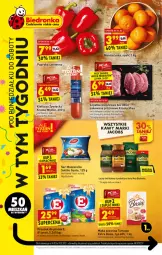 Gazetka promocyjna Biedronka - W tym tygodniu - Gazetka - ważna od 19.02 do 19.02.2022 - strona 1 - produkty: Mozzarella, Ser, Gra, Rama, Proszek do prania, Tran, , Basia, Jacobs