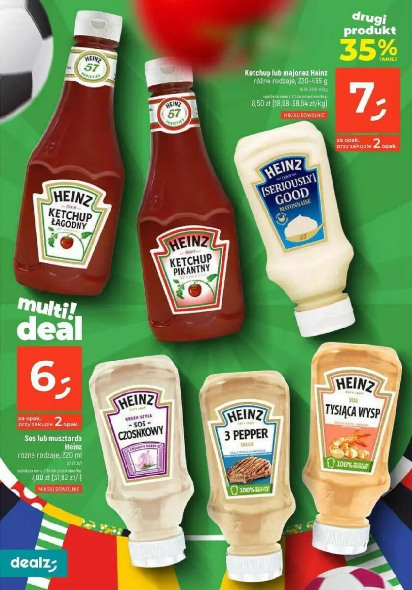 Gazetka promocyjna Dealz - ważna 13.06 do 19.06.2024 - strona 8 - produkty: Heinz, Ketchup, Majonez