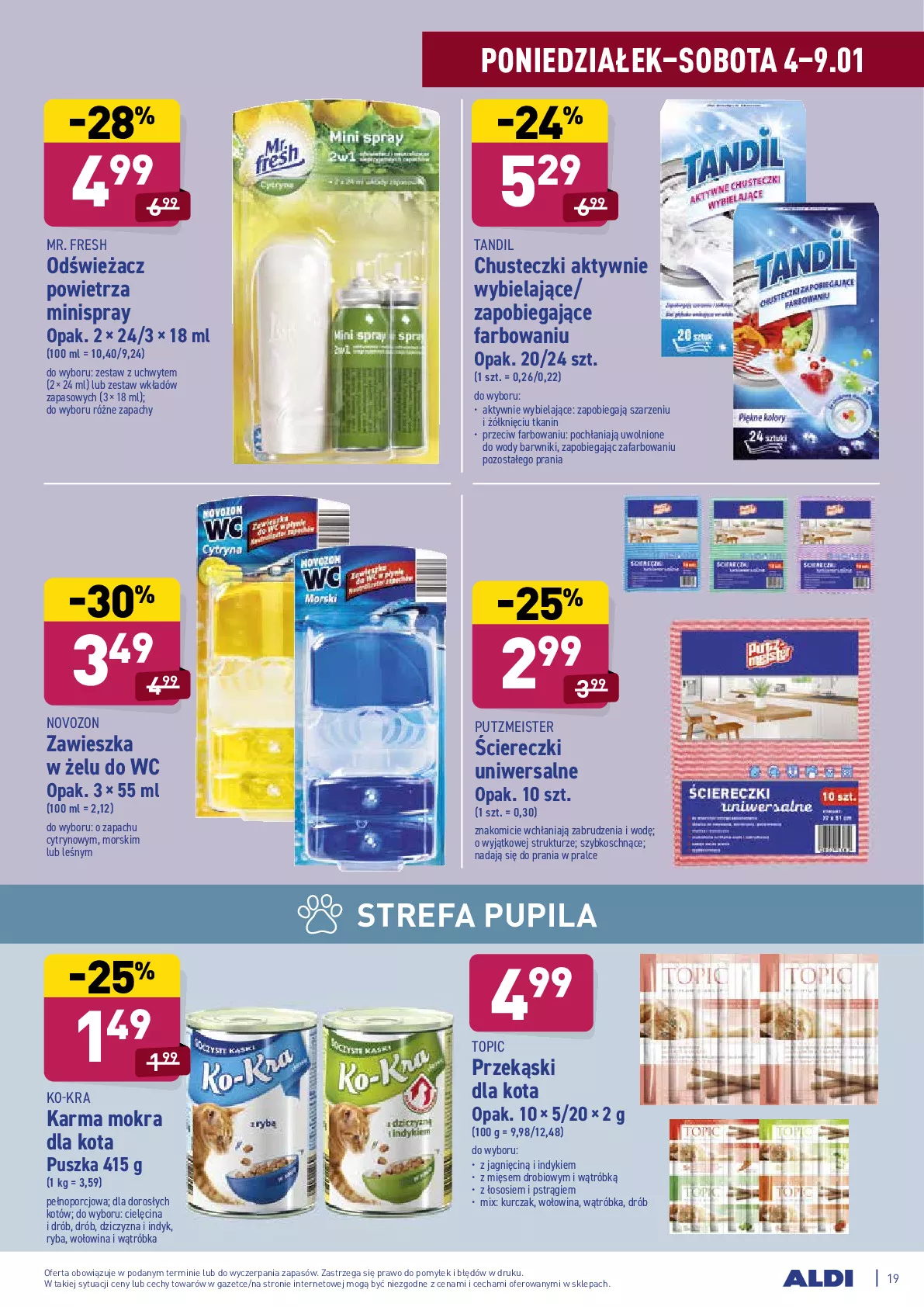 Gazetka promocyjna Aldi - Ale cena - ważna 04.01 do 09.01.2021 - strona 19