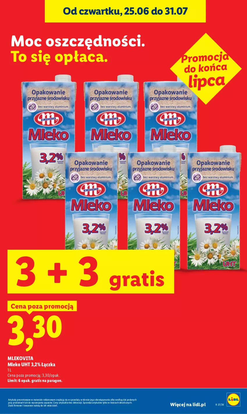 Gazetka promocyjna Lidl - Gazetka ważna od 2.07 do 4.07 - ważna 02.07 do 04.07.2026 - strona 11 - produkty: Gra, Mleko, Mlekovita