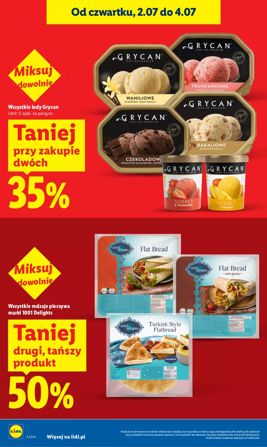 Gazetka promocyjna Lidl - Gazetka ważna od 2.07 do 4.07 - ważna 02.07 do 04.07.2026 - strona 16 - produkty: Gry, Lody, Piec