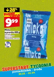 Gazetka promocyjna Topaz - Gazetka - Gazetka - ważna od 01.04 do 01.04.2026 - strona 4 - produkty: Mleko w proszku, Mleko