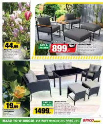 Gazetka promocyjna Bricomarche - Gazetka - Gazetka - ważna od 20.04 do 20.04.2024 - strona 7 - produkty: Puf, Gra, Tulipan, Rust, Stolik, Sofa, Fotel, Fa