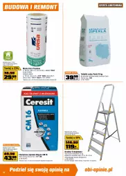 Gazetka promocyjna Obi - Gazetka OBI - Gazetka - ważna od 18.02 do 18.02.2025 - strona 14 - produkty: Top, Drabina, Tablet, Klej, Perła, Wełna