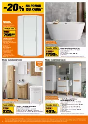 Gazetka promocyjna Obi - Gazetka OBI - Gazetka - ważna od 18.02 do 18.02.2025 - strona 2 - produkty: Kabina prysznicowa, Ser, Gra, Słupek, Meble łazienkowe, Tran, Wanna, Lack, Szafka, Syfon, Umywalka, Meble, Lakier