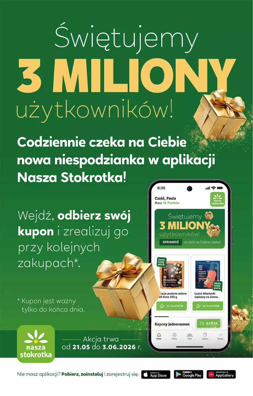 Gazetka promocyjna Stokrotka - Supermarket - ważna 21.05 do 27.05.2026 - strona 6 - produkty: LG, Olej