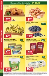 Gazetka promocyjna Stokrotka - Supermarket - Gazetka - ważna od 27.05 do 27.05.2026 - strona 2 - produkty: Piwo, Banany, Cebula, Warzywa, Ser, Twaróg, Jaja, Parówki, Optima, Farm Milk, Owoce, Masło, Jaja z wolnego wybiegu, Mięso, Fa