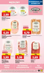 Gazetka promocyjna Lidl - GAZETKA - Gazetka - ważna od 29.01 do 29.01.2025 - strona 25 - produkty: Piec, Kurczak, Polędwica, Ser, Pur, Salami, Parówki, Parówki z szynki, Pasztet, PIKOK, Boczek, Boczek wieprzowy
