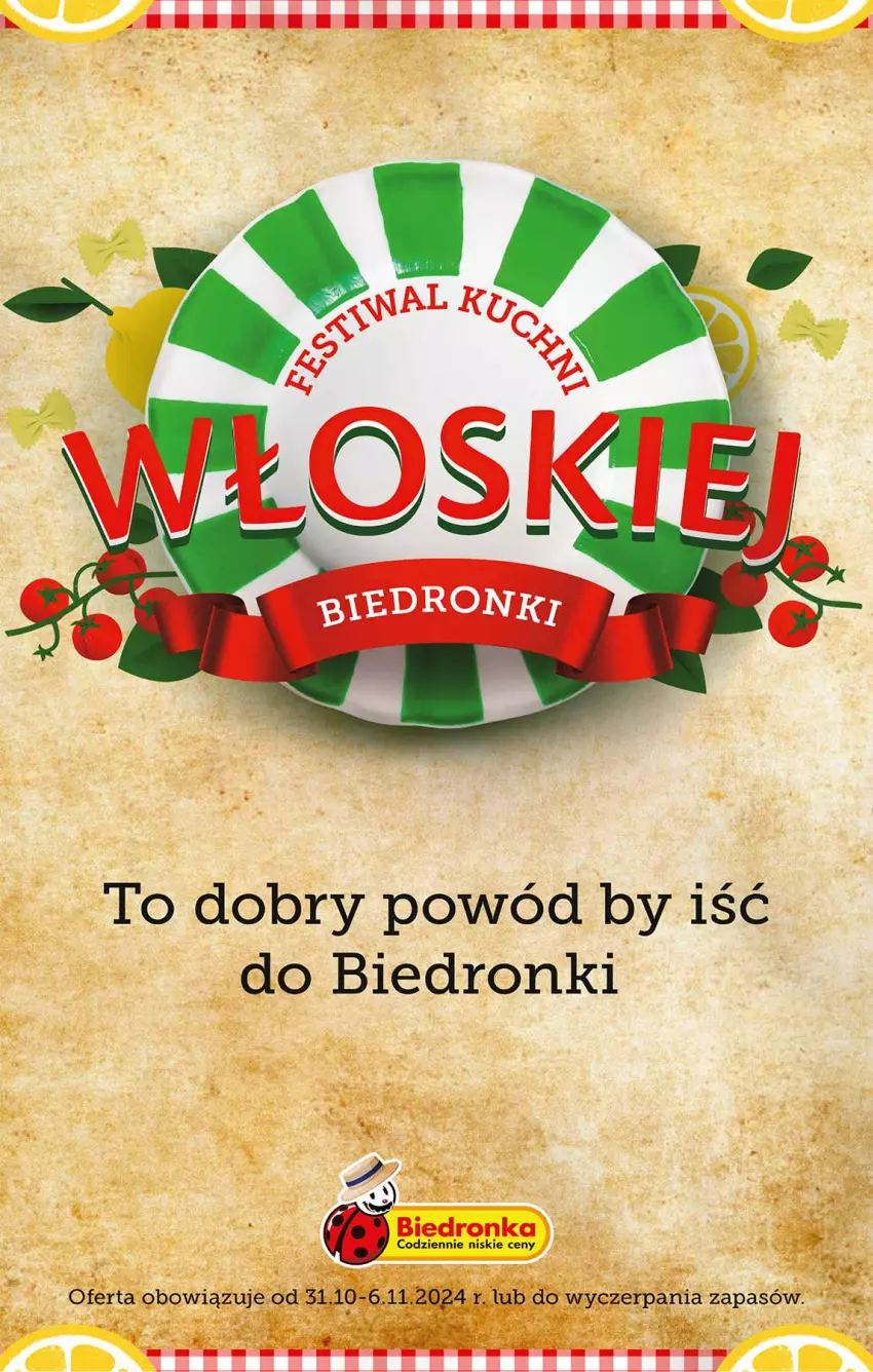 Gazetka promocyjna Biedronka - Tydzień Włoski - ważna 31.10 do 06.11.2024 - strona 36