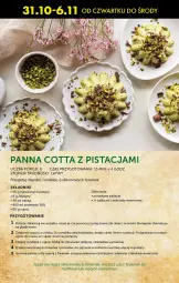 Gazetka promocyjna Biedronka - Tydzień Włoski - Gazetka - ważna od 06.11 do 06.11.2024 - strona 29 - produkty: Pistacje, Top, Ser, Por, Panna cotta, Blender, Cukier, Deser, Rondel