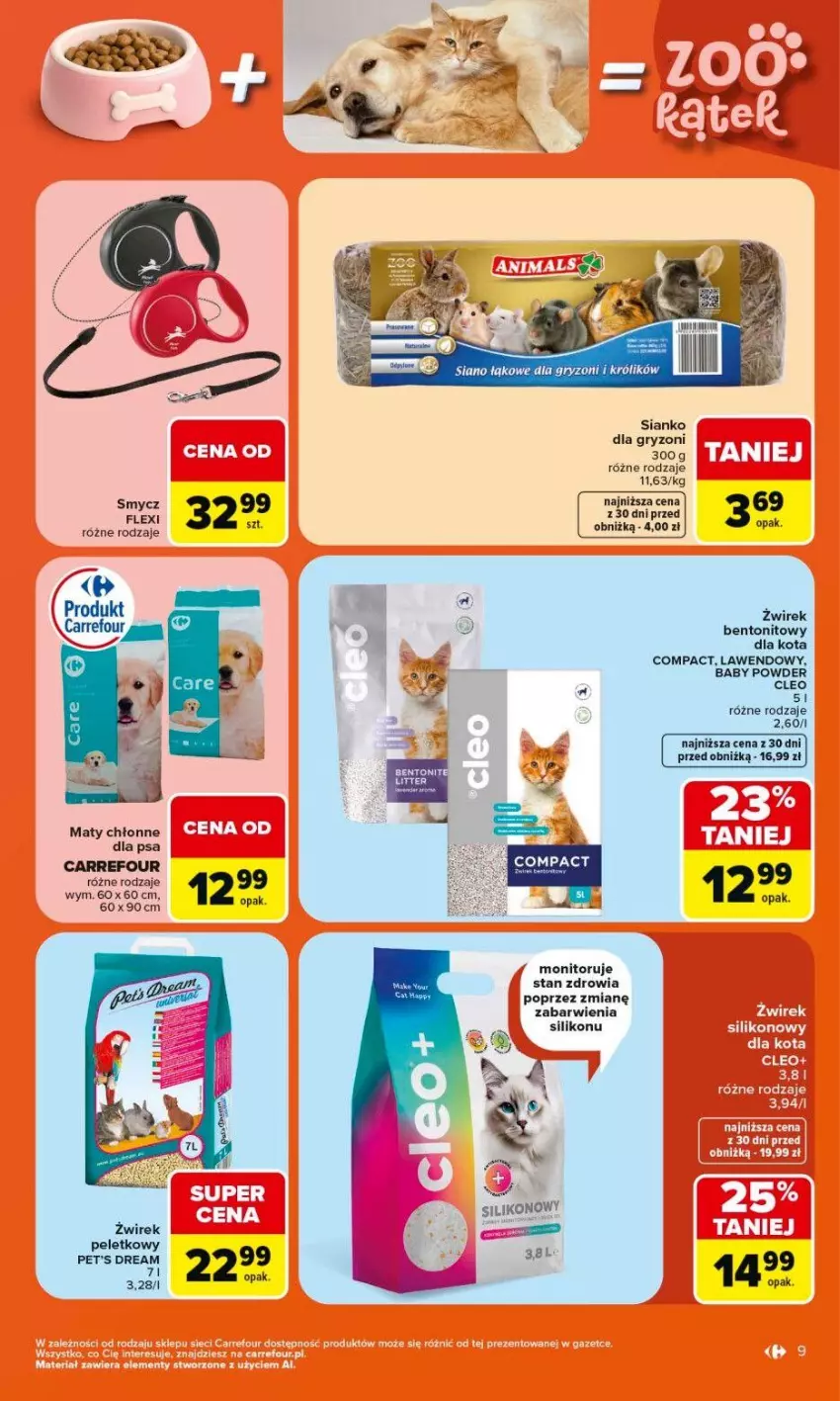 Gazetka promocyjna Carrefour - Gazetka Carrefour w SUMIE same okazje - ważna 08.06 do 20.06.2026 - strona 9 - produkty: Gry, Królik, Smycz