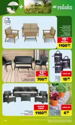 Gazetka promocyjna Carrefour - Gazetka Carrefour w SUMIE same okazje - Gazetka - ważna od 20.06 do 20.06.2026 - strona 18 - produkty: Halo, Stolik, Sofa, Tera, Fotel, Pokrowiec, Grill, Meble, Fa