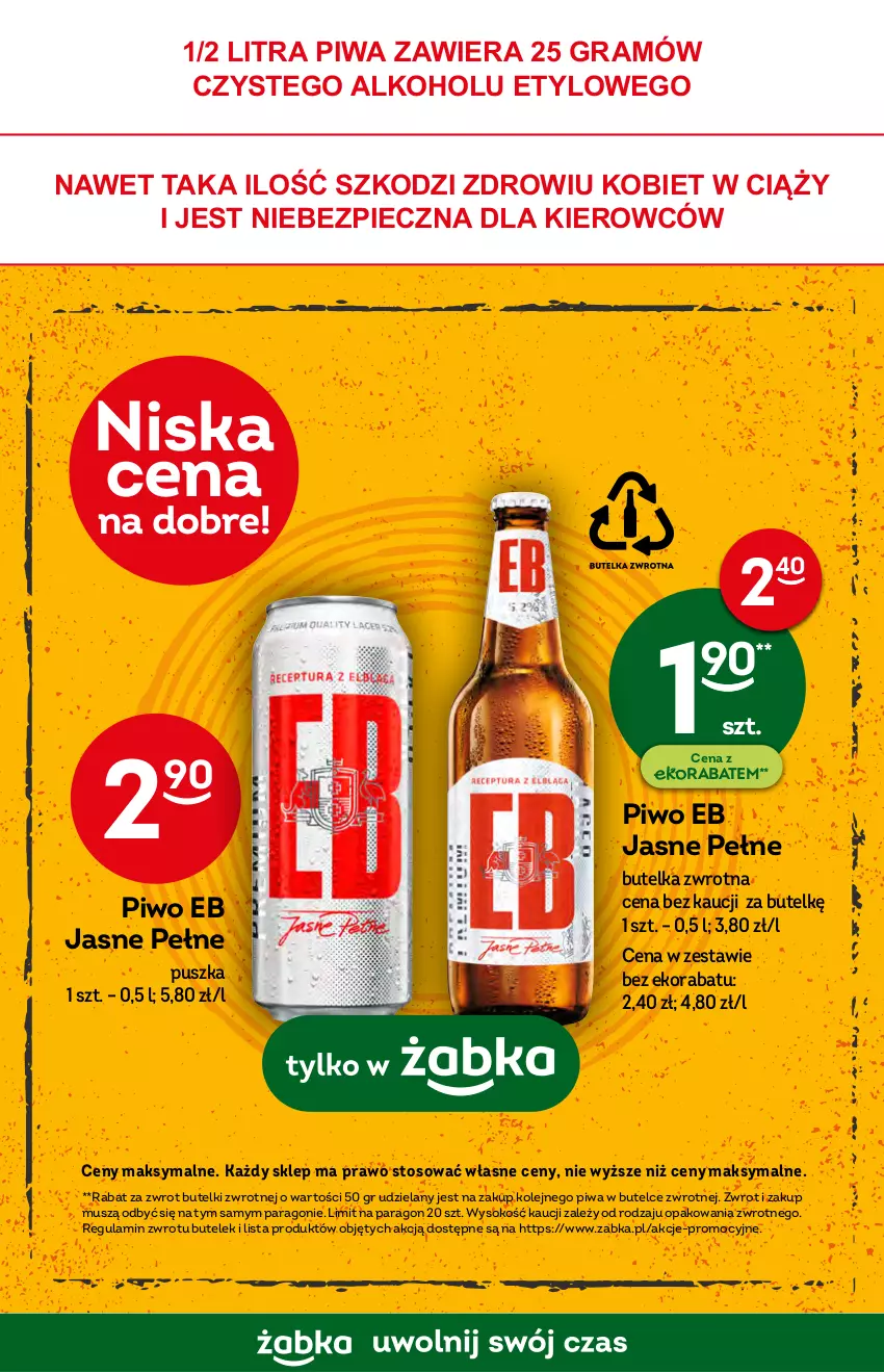 Gazetka promocyjna Żabka - ważna 12.10 do 18.10.2022 - strona 18 - produkty: Gra, Mus, Olej, Piec, Piwa, Piwo, Sok