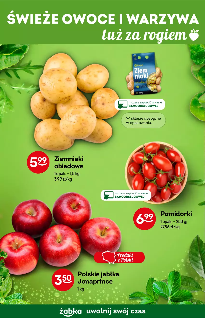 Gazetka promocyjna Żabka - ważna 12.10 do 18.10.2022 - strona 28 - produkty: Jabłka, Owoce, Pomidorki, Warzywa, Ziemniaki