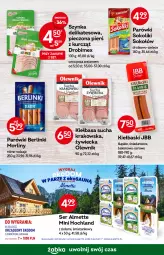 Gazetka promocyjna Żabka - Gazetka - ważna od 18.10 do 18.10.2022 - strona 31 - produkty: Piec, Parówki sokoliki, Sok, Ser, Drobimex, Sokołów, Beko, Parówki, Szynka, Morliny, Hochland, Danio, Szynka delikatesowa, Kiełbasa, Olewnik, Berlinki, Almette