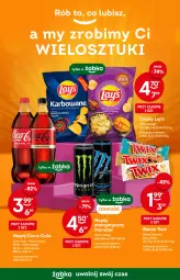 Gazetka promocyjna Żabka - Gazetka - ważna od 18.10 do 18.10.2022 - strona 6 - produkty: Napój energetyczny, Chipsy, Coca-Cola, Twix, Baton, Fanta, Sprite, Lay’s, Napój, Fa