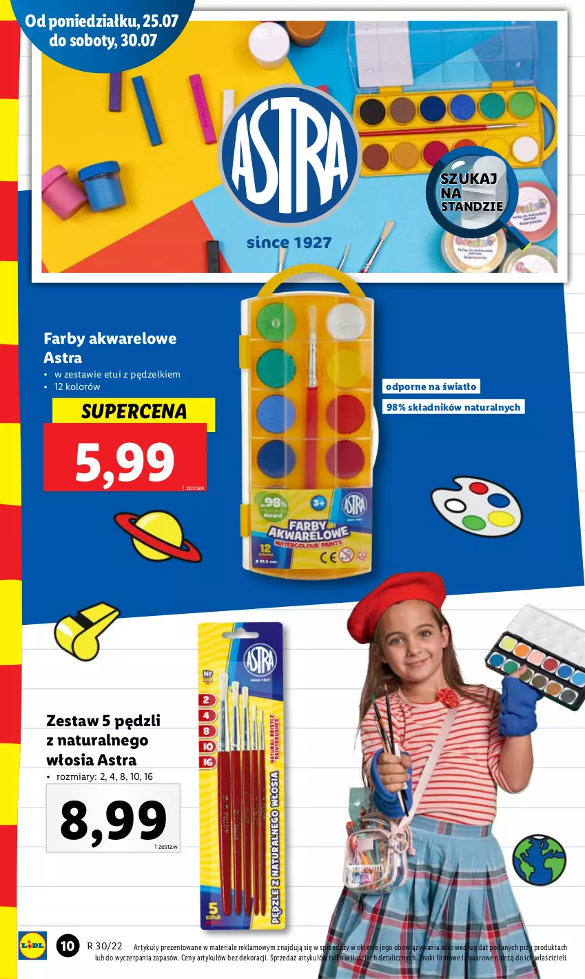 Gazetka promocyjna Lidl - GAZETKA - ważna 25.07 do 30.07.2022 - strona 10 - produkty: Fa, Por