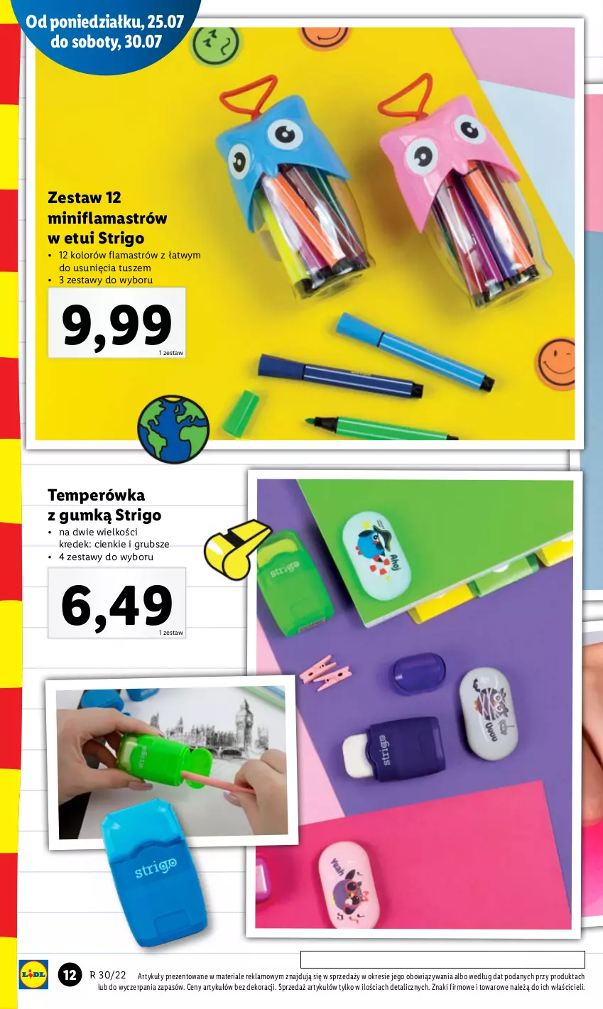 Gazetka promocyjna Lidl - GAZETKA - ważna 25.07 do 30.07.2022 - strona 12 - produkty: Tusz