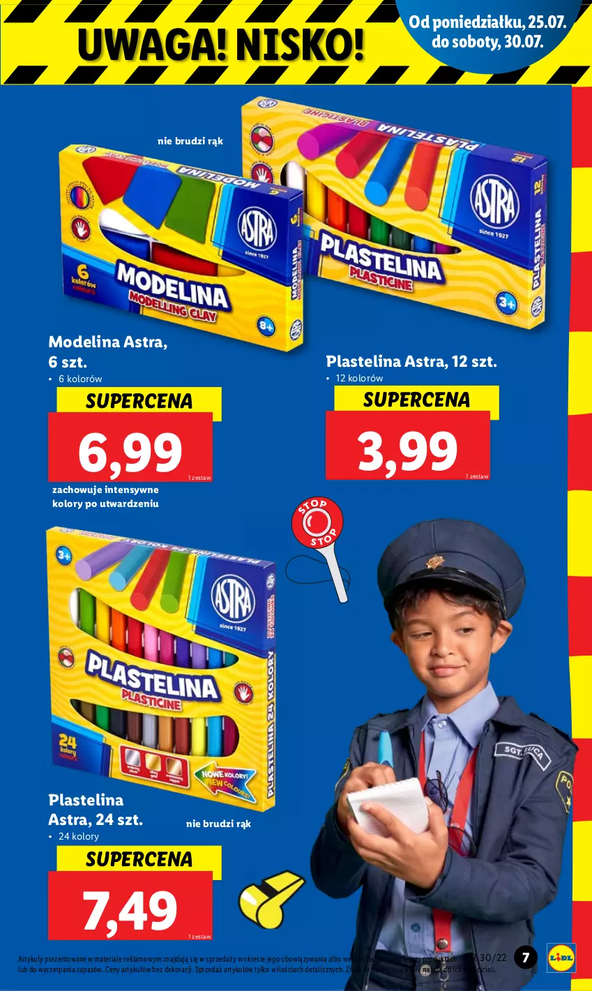 Gazetka promocyjna Lidl - GAZETKA - ważna 25.07 do 30.07.2022 - strona 7 - produkty: Plastelina, Top, Waga