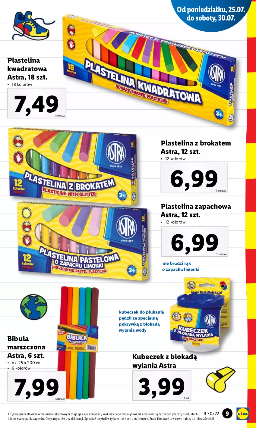 Gazetka promocyjna Lidl - GAZETKA - ważna 25.07 do 30.07.2022 - strona 9 - produkty: Mars, Plastelina