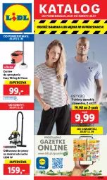 Gazetka promocyjna Lidl - GAZETKA - Gazetka - ważna od 30.07 do 30.07.2022 - strona 1 - produkty: Odkurzacz, T-shirt